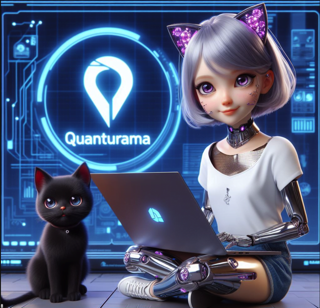 quanturama agency NFT & token deployment.